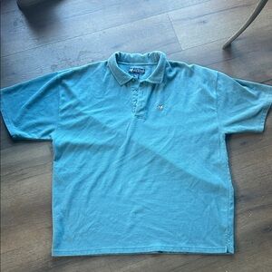 Big Dog Vintage Teal Men's Polo Shirt ! 3XL